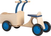 Bakfiets, blauw